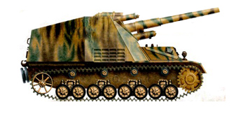 Немецкая САУ Hummel