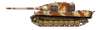 Немецкая САУ ЯгдТигр(JagdTiger)