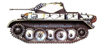 Лёгкий немецкий разведывательный танк Luchs(Рысь)