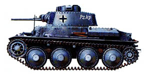 Легкий танк PzKpfw 38(t)
