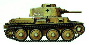 Легкий танк PzKpfw 38(t)
