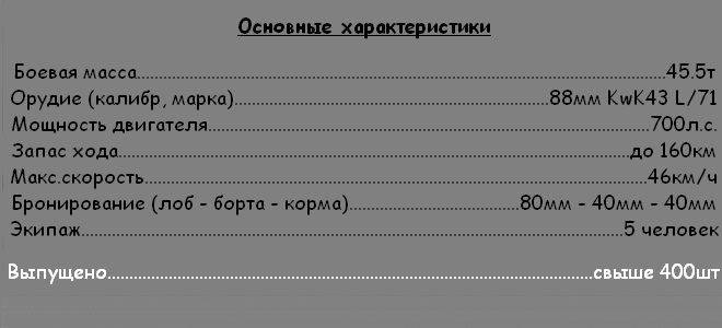 Немецкая противотанковая САУ Ягпантера(Jagpanther)
