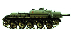 Советская САУ СУ-122