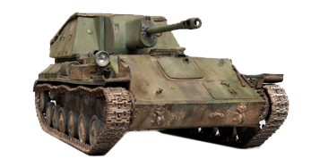 Советская САУ СУ-76