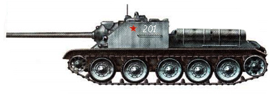 Советская САУ СУ-85