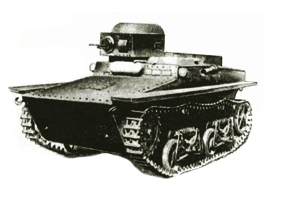 Легкий плавающий танк Т37А
