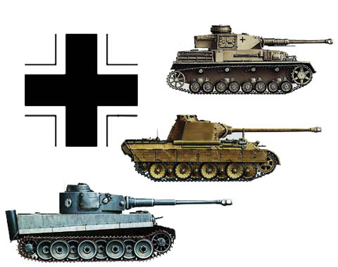 Немецкие танки на восточном фронте(1943-1945)